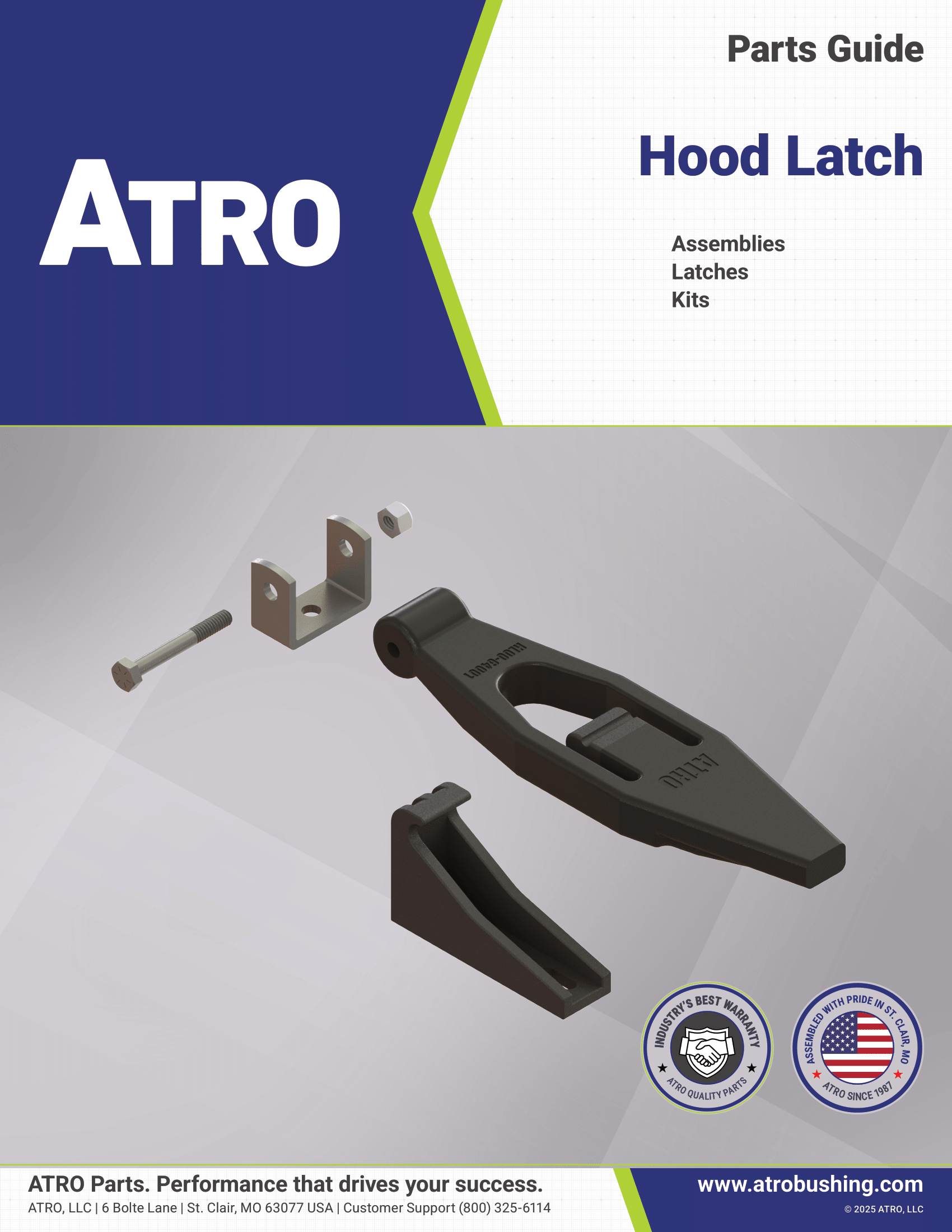 ATRO 2025 Hood Latch Parts Guide