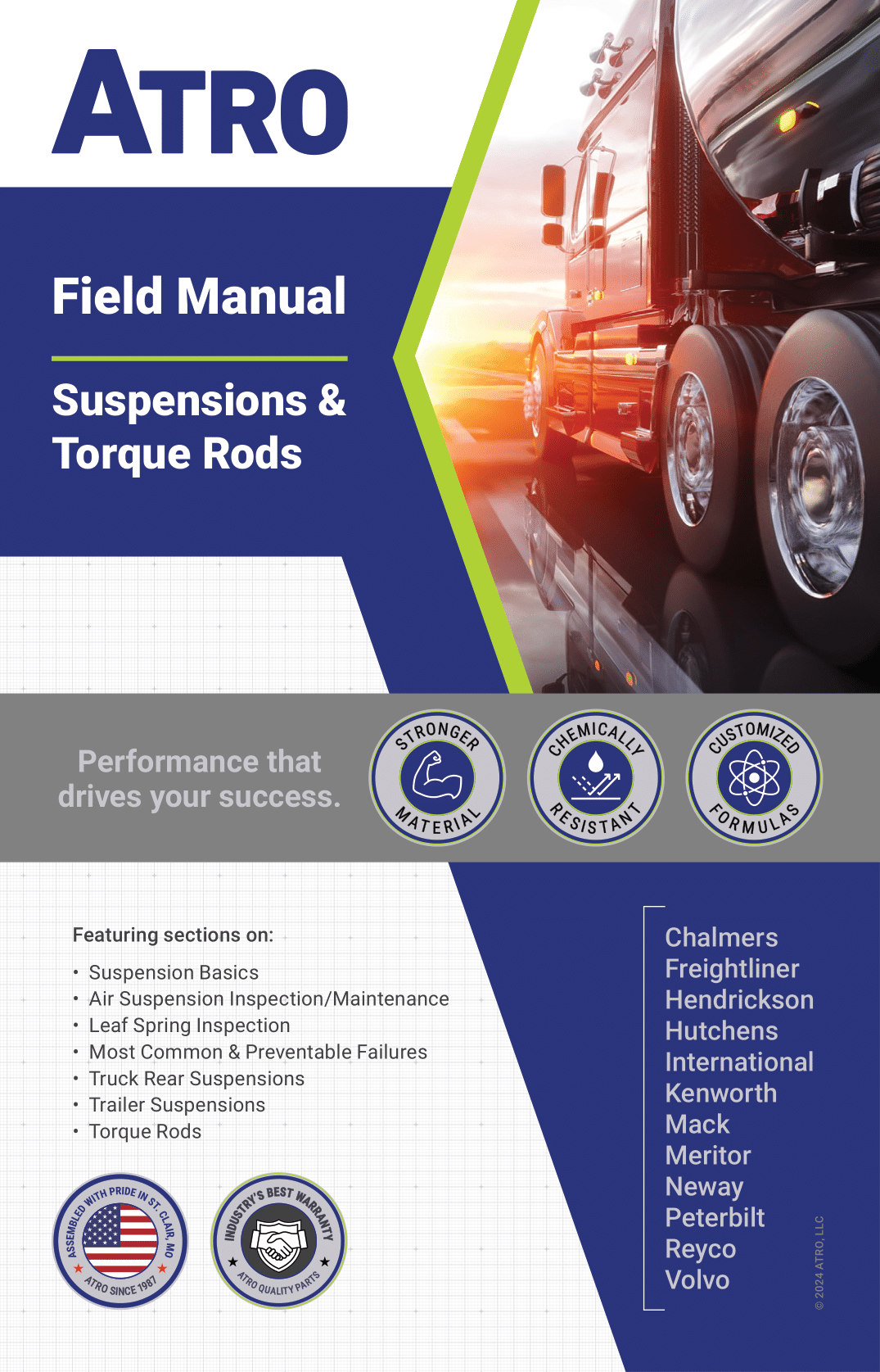 ATRO Field Manual: Suspensions and Torque Rods